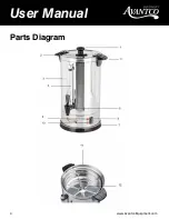 Preview for 4 page of Avantco 177CU110ETL User Manual