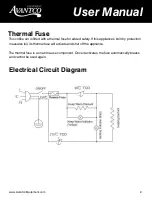 Preview for 9 page of Avantco 177CU110ETL User Manual