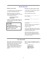 Preview for 5 page of Avanti CF1010 Instruction Manual