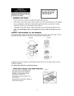 Preview for 23 page of Avanti G2002CW Instruction Manual