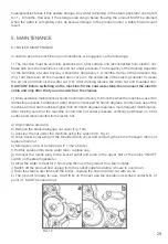 Preview for 29 page of Avanti IL CAPO F&F Manual