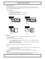 Preview for 17 page of Avanti SDO-21 DP Installation Instructions And User Manual