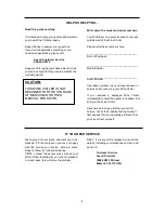 Preview for 3 page of Avanti WC24T2P Instruction Manual