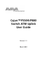 Avaya Cajun P550 Manager 5.1 User Manual preview