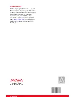 Preview for 8 page of Avaya Distributed Office Voice Mail Quick Reference Manual