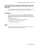 Preview for 61 page of Avaya IP Agent Installation And User Manual