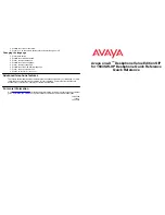 Preview for 2 page of Avaya one-X 1603SW-I Quick Reference