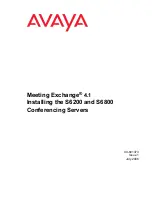 Preview for 1 page of Avaya S6200 Manual