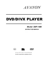 Preview for 1 page of Avayon DXP-1000 Instruction Manual