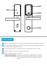 Preview for 2 page of Avent Security VN168 Manual