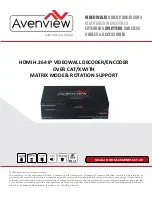 Avenview HDM-C6MWIP-SET-V3 Manual preview