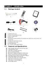 Preview for 7 page of Avermedia AVerDiGi EB5416DVD Pro User Manual