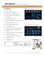 Preview for 2 page of Avermedia AVerLife ExtremeVision Specification