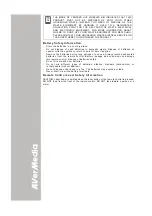 Preview for 4 page of Avermedia AVerVision330 User Manual