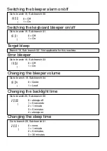 Preview for 20 page of Avery Berkel FX 110 User Instructions