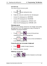 Preview for 49 page of Avery Berkel M Series User Instructions