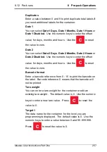 Preview for 259 page of Avery Berkel M Series User Instructions