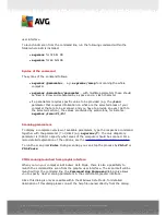 Preview for 102 page of AVG ANTI-VIRUS BUSINESS EDITION 2011 - REV 2011.01 User Manual