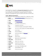 Preview for 116 page of AVG Anti-Virus Free Edition 2011 User Manual