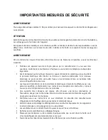 Preview for 3 page of AVG AVT-309CS - TEXAS Installation Use And Care Manual