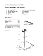 Preview for 5 page of AVG AVT-309CS - TEXAS Installation Use And Care Manual