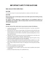 Preview for 16 page of AVG AVT-309CS - TEXAS Installation Use And Care Manual