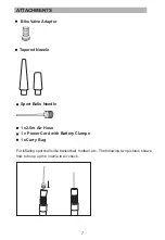 Preview for 8 page of Avid Power AHCAP068 Operator'S Manual