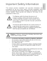 Preview for 3 page of Avigilon 12L-H4PRO-B Installation Manual