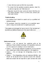 Preview for 45 page of Avintage AVU23SX Use Instructions