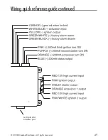 Preview for 49 page of Avital 4103 Installation Manual