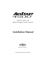 Avital AviStart 4500 Installation Manual preview