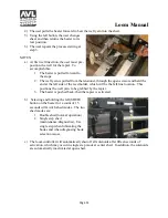 Preview for 14 page of AVL Looms TECHNICAL EDUCATION LOOM Technical Manual