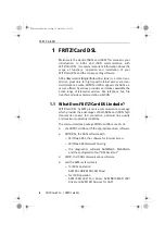 Preview for 6 page of AVM FRITZ!Card DSL Installation And Operation Manual