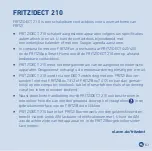 Preview for 63 page of AVM FRITZ!DECT 210 Quick Start Manual