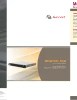 Avocent MergePoint 5200 Brochure preview