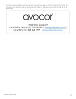 Preview for 52 page of AVOCOR AVW-6555 Installation And Operation Manual