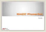 Preview for 3 page of AVT MAGIC PhonerSet Series Quick Manual