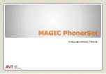 Preview for 7 page of AVT MAGIC PhonerSet Series Quick Manual