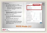 Preview for 9 page of AVT MAGIC TH1 potsGo Configuration Manual