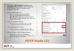 Preview for 11 page of AVT MAGIC TH1 potsGo Configuration Manual