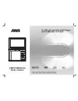 AWA PDVD-13609LC User Manual preview