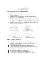 Preview for 10 page of Award CHO83-900 Instruction Manual