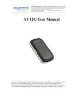 Awetek AV12G User Manual preview