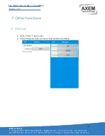 Preview for 13 page of AXEM Technology MBA4 User Manual