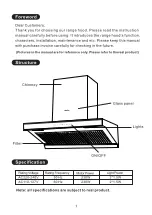 Preview for 3 page of Axia CLASSE Series: C-Sence 90 User Manual