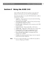 Preview for 42 page of Axis AXIS 240 User Manual