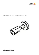 Preview for 1 page of Axis P1445-LE-3 Installation Manual