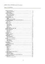 Preview for 4 page of Axis P32 14-VE User Manual