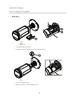 Preview for 8 page of Axis Q1785-LE Repainting Instructions