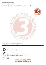 Preview for 40 page of Axminster 107712 Original Instructions Manual